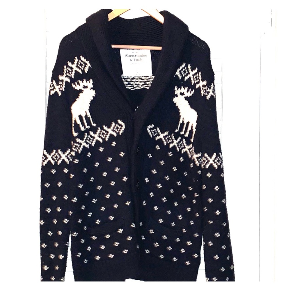 Moose Inspired A&F Cardigan